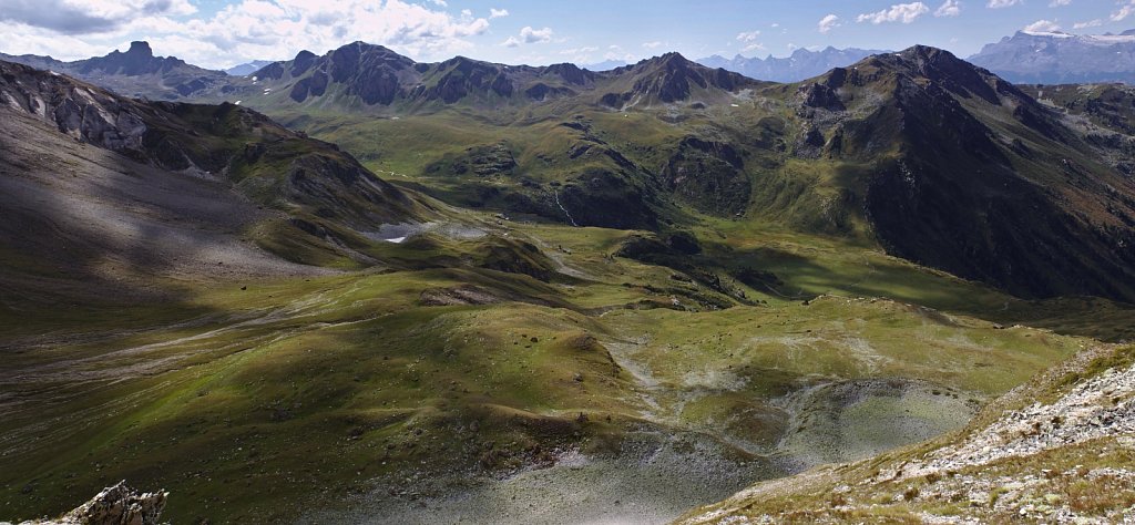 View from Roc d'Orzival